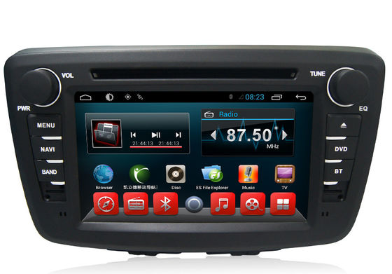 China Quad Core android car navigation system for Suzuki , Built In RDS Radio Receiver supplier