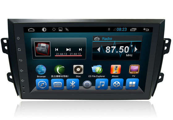 China Automotive Stereo Bluetooth GPS SUZUKI Navigator with 4G / 8G / 16G EMMC Memory supplier