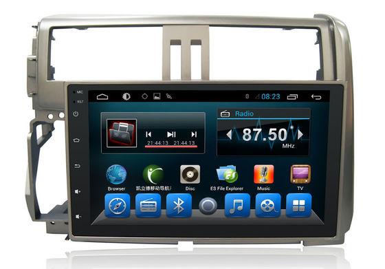 China Android 6.0 In Dash Car Stereo Toyota GPS Navigation Bluetooth Prado 2012 supplier