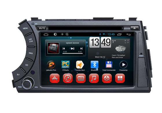 China In Dash RDS Radio Player Android 6.0 Car Navigation Ssangyong Korando Actyon supplier