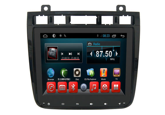 China Android 6.0 Auto VW Double Din Gps Radio , Dvd Gps Car Stereo Touareg 2010-2016 supplier