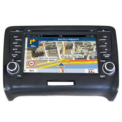 China Audi Car Dvd Player / Car Navigation Systems In Dash Receivers For TT 2006-2014 supplier