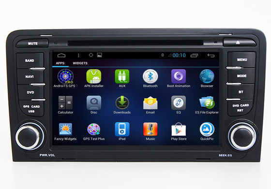 China Integrated Navigation System , Audi Car DVD Player GPS A3 S3 RS3 2005-2012 supplier