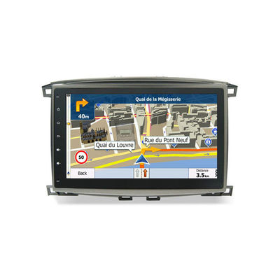 China In Dash Automobile Dvd Player Toyota GPS Navigation Land Cruiser 100 1998-2007 supplier