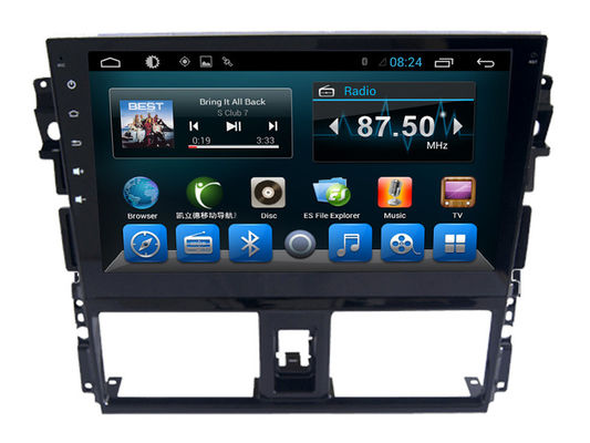China 10.1 Inch Vios Yaris 2016 TOYOTA GPS Navigation with andoid quad core R16/ T3 system supplier