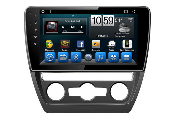 China Vw GPS Auto Navigation Systems Touchscreen Car DVD Volkswagen Sagitar 2015-2017 supplier