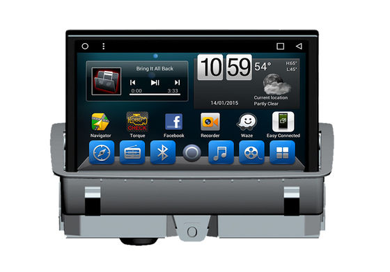 China In Dash Gps Auto Audi Q3 Car Multimedia Navigation System Bluetooth Octa Core supplier