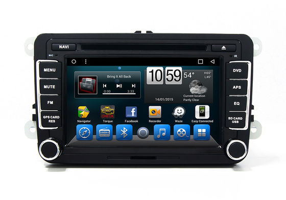 China Magotan Dvd Player Automotive VOLKSWAGEN GPS Navigation System Bluetooth TV supplier