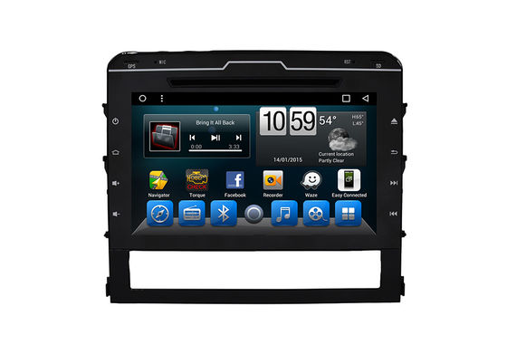 China Touch Screen Car Dvd Player Toyota Dvd Gps Navigation System Land Cruiser 2015-2017 supplier