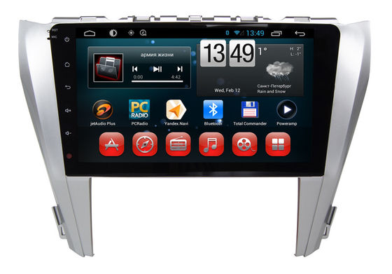 China 10.1 Inch TOYOTA GPS Navigation Octa Core 1.6GHz Default Wifi / 3G / Bluetooth supplier