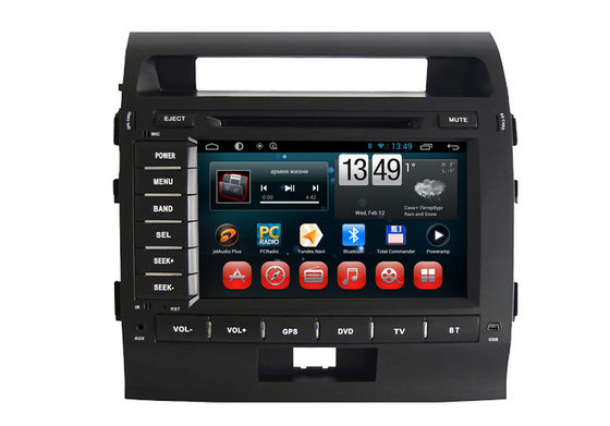 China In dash Toyota Land Cruiser GPS Navigation 3G WIFI vehicle navigation system DDR3 1GB supplier