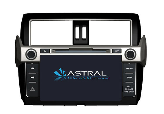 China Car Radio2014 Prado TOYOTA GPS Navigation System iPod 3G RDS SWC DVD Player supplier