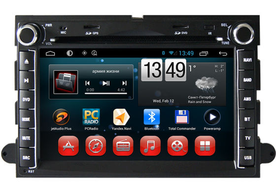 China Digital SYNC Ford Explorer / Expedition / Mustang / Fusion Car Video Player with Android OS supplier