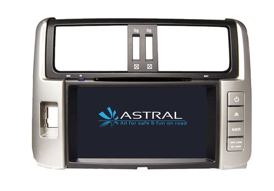 China Dual Zone TOYOTA 2012 Prado Navigation DVD Player iPod Bluetooth Phonebook Radio supplier