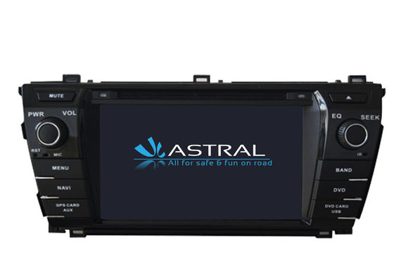 China Double Din 2014 Corolla TOYOTA Navigation 3G DVD Player RDS iPone TV supplier
