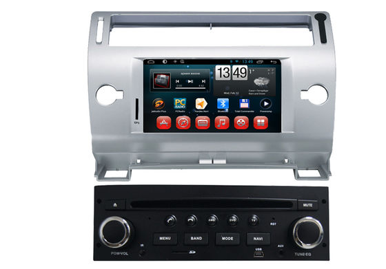 China Auto 8GB Car Raido Citroen DVD Player / Navigation System in Italian , 1024 x 600 pixels Screen supplier