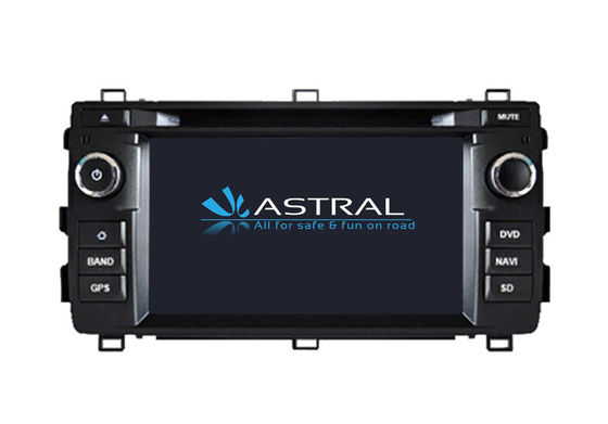 China In Car Vedio Auris TOYOTA GPS Navigation iPod 3G MP3 MP4 Radio SWC DVD Player  supplier