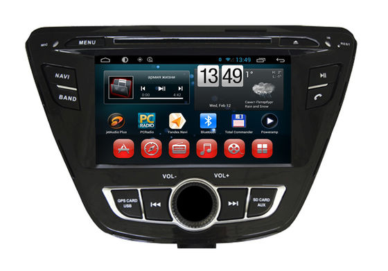 China Android Car Radio Stereo Hyundai DVD Player Elantra 2014 GPS iPod SWC Camera Input supplier