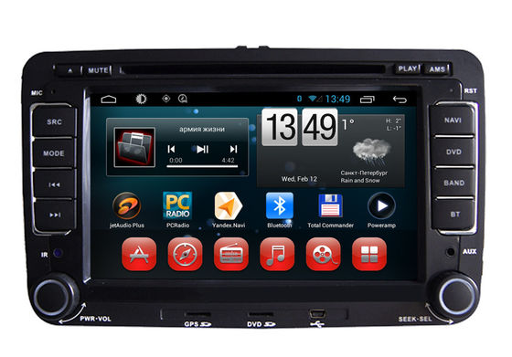 China 7&quot; Android Volkswagen GPS Navigation System Magotan Sagitar Tiguan supplier