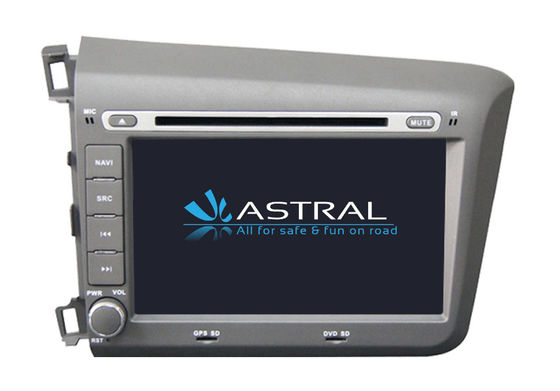 China Multimedia iPod 3G GPS 6 CD Virtual DVD Player 2012 Civic Left Navigation System in Spanish supplier