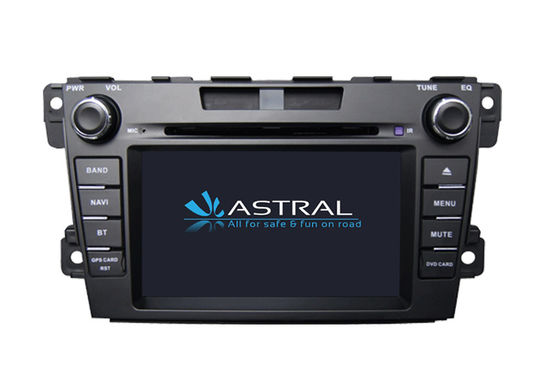China Double Din Central Multimedia GPS Mazda CX7 Arabic Bluetooth Hand Free 6 CD Virtual DVD supplier