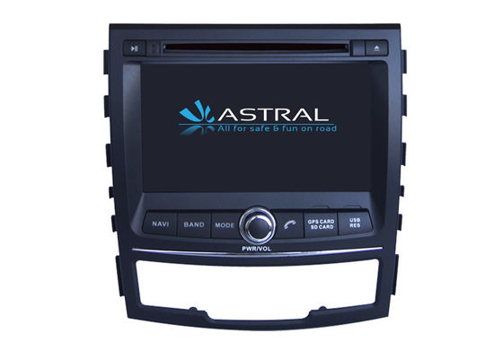 China 1080P Korando SSANGYONG Car GPS Navigation System 3G DVD Media Player with Bluetooth supplier