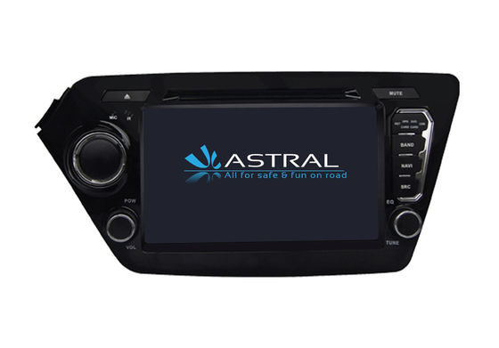 China Double Din Car GPS Manufacturer K2 Rio 2011 2012 KIA DVD Player Navigation TV 3G SWC BT supplier