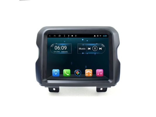 China Bluetooth Car Multimedia Navigation System Android Double Din Jeep Wrangler 2019 supplier