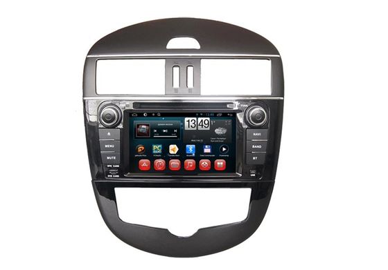 China Nissan Tiida Car Multimedia Navigation System Steering Wheel Control Wifi 3G BT TV supplier