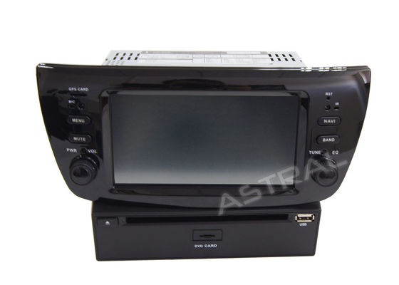 China Car Central Multmedia FIAT Navigation System Bluetooth TV Touch Screen iPod supplier