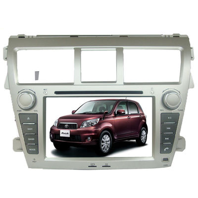 China Double din TOYOTA GPS Navigation car dvd player gps sat nav Yaris Sedan supplier