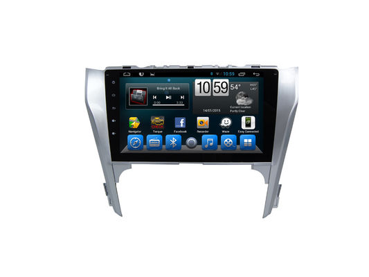 China 10 Inch Toyota Camry Android Car GPS Navigation , Radio Audio Stereo Bluetooth Tv Swc supplier