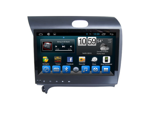 China Sat Nav 2 Din Car Stereo For KIA K3 With Navigation , Android Car Dvd Player supplier