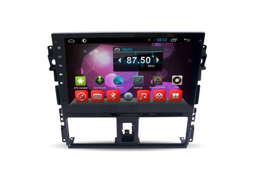China Toyota Android Car GPS Navigation Radio Double Din Touch Screen Audio Music System supplier
