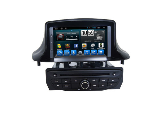 China 2din GPS Car Navigation System DVD Audio Stereo Touch Screen For  Megane supplier