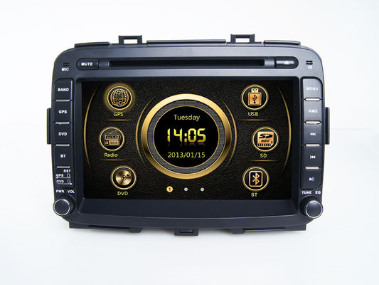 China Doble Din KIA DVD Player Multimedia Bluetooth Wince for Carens supplier