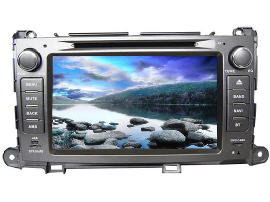 China Double din touch screen car dvd audio stereo TOYOTA GPS Navigation for sienna supplier