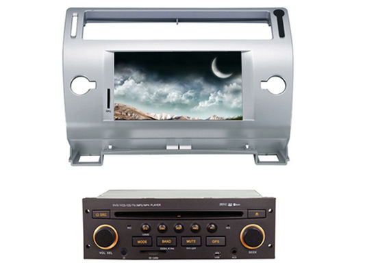 China 2 din car dvd player with bluetooth wifi gps citroen c4 old c-quatre c-triumph supplier