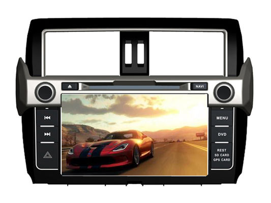 China Toyota gps navigation car dvd player with bluetooth radio for prado 2014 supplier