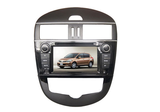 China Double din car dvd player with radio wifi touchscreen for nissan tidda supplier