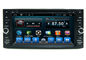 Black 2 Din Car Dvd Player GPS Navigation System For Toyota Universal supplier