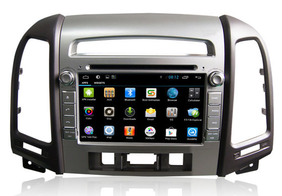 Android Car GPS Glonass Navigation Hyundai DVD Player Santa Fe 2010-2012 High level supplier