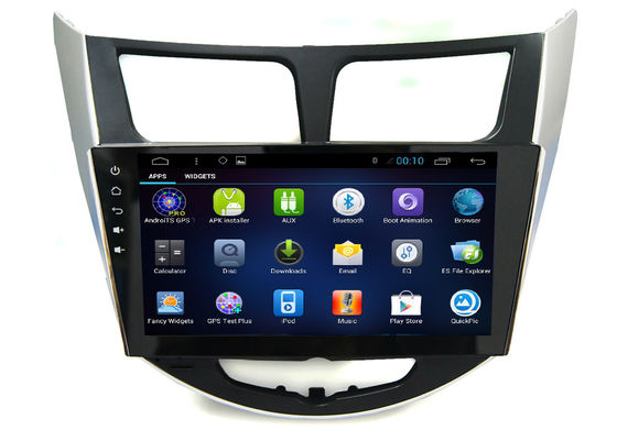 Android 2 Din Radio System GPS Auto Navigation Verna Accent Solaris Car Video Audio Player supplier