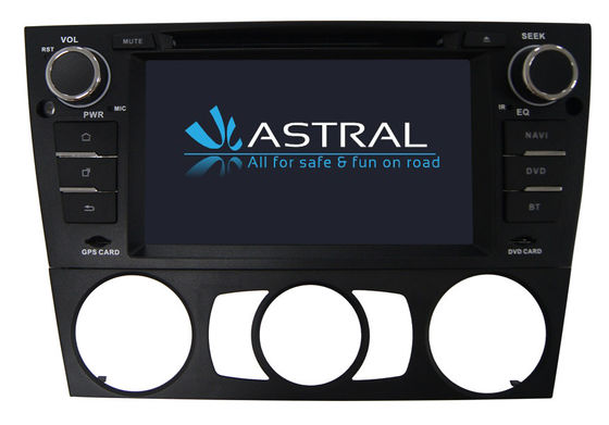 Central Multimedia Double Din Car Dvd Players BMW 3 Manual With GPS Bluetooth supplier