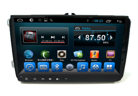 VolksWagen Built In Car Stereo Radio Vehicle Navigation System For Magotan Sagitar Tiguan supplier