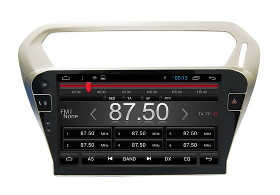 Quad Core Car Dvd Player Peugeot Navigation System 301 Kitkat Systems supplier