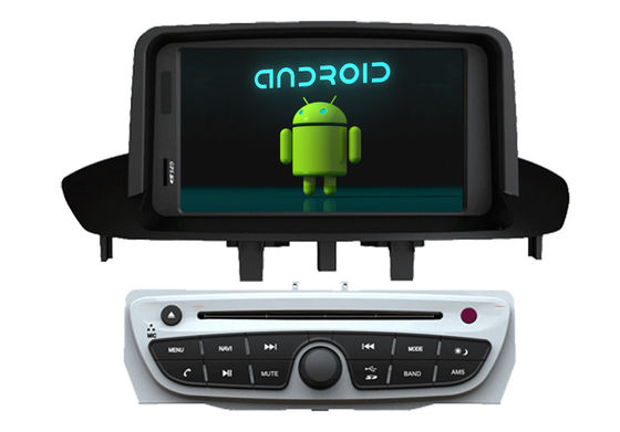 Android 4.4 OS GPS Radio Tv Double Din Car DVD Player For  Megane 2014 supplier