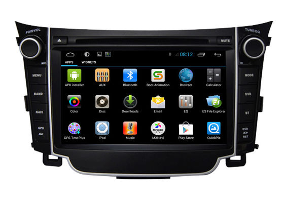 7 Inch Car DVD Radio Bluetooth HYUNDAI DVD Player for i30 supplier