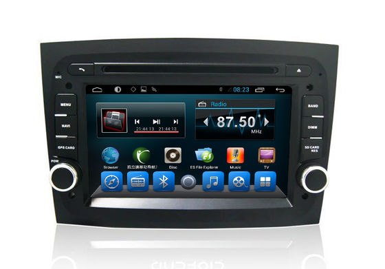 In Dash Car Radio 2 Din Fiat Navigation System Doblo 2016 OBD Bluetooth WIFI SD supplier