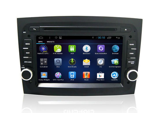 In Dash Car Radio 2 Din Fiat Navigation System Doblo 2016 OBD Bluetooth WIFI SD supplier